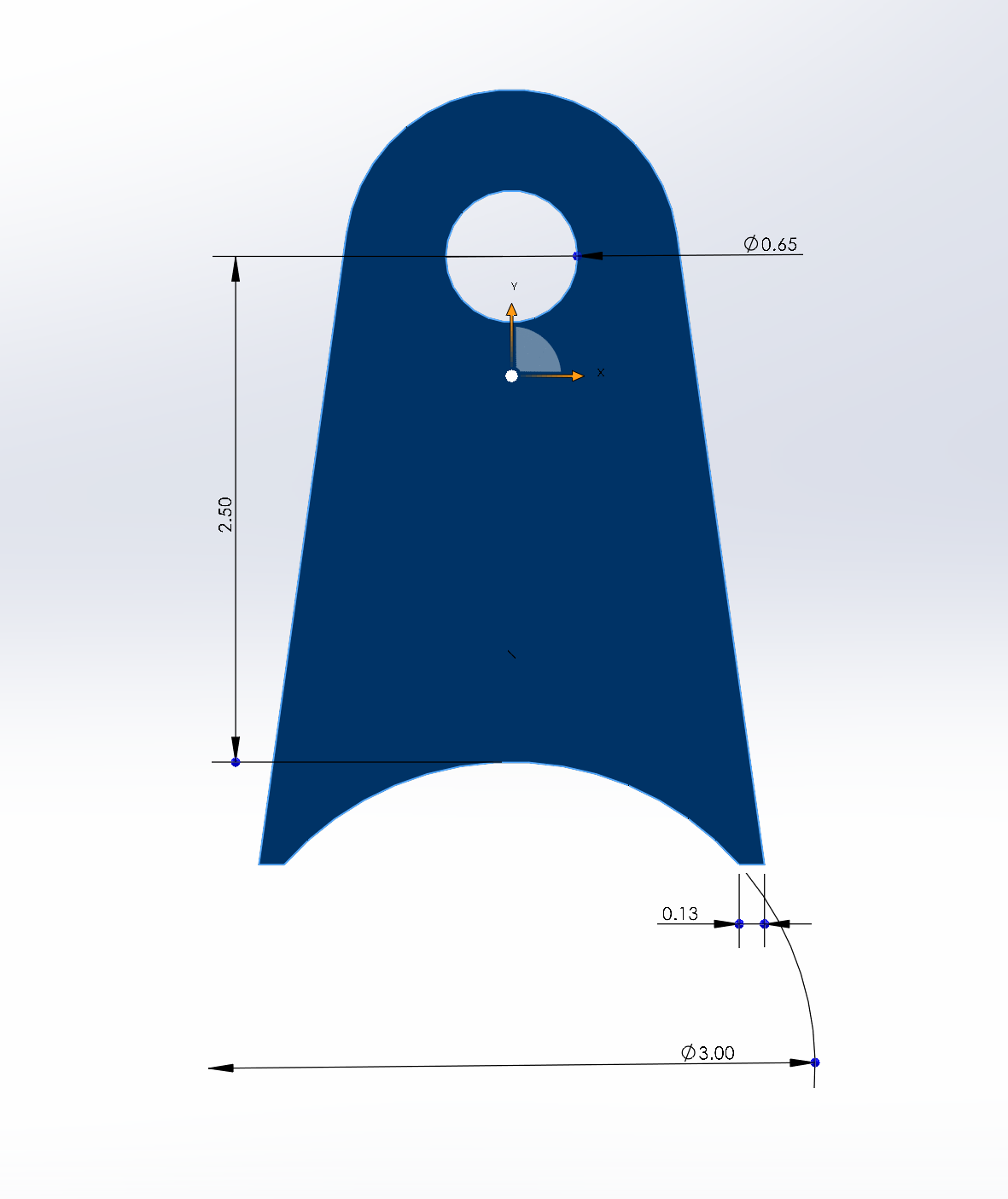 Axle Mount Tabs - Large