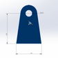 Flat Bottom Centered Tabs - Large