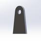 Flat Bottom Centered Tabs - Large